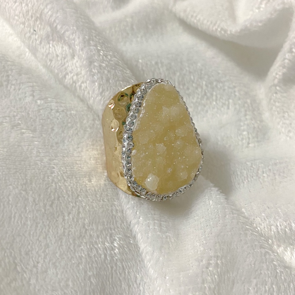 Druzy ring